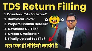 TDS Return Filling Process | How to File TDS Return Online by The Accounts