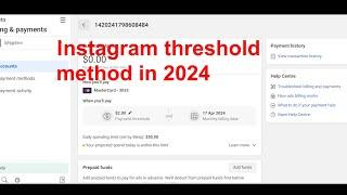 Instagram threshold method in 2024 Najmul FT