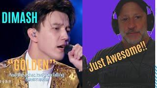Dimash - Golden | First Time Music Reaction Video
