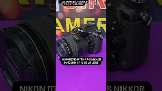 Nikon D750 with AF-S Nikkor 24-120mm 1:4 G ED VR Lens full-frame DSLR Camera full kit....#shorts #sk