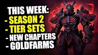 Everything Coming This Week In WoW! Season 2, Tier Sets, Alt Skip, Chapters 5 & 6 | 11.1 Undermine