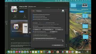 Print to PDF Printer app Basic Overview Mac App Store