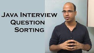 Java Interview Question Part 2 Implementation | Sorting of Array Depending on Frequency of Elements