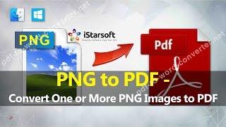 PNG to PDF - Convert One or More PNG Images to PDF