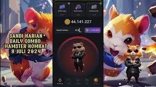 SANDI MORSE KOMBO HARIAN HAMSTER KOMBAT 8 JULI 2024 // GIVE AWAY IDR500.000 CEK DESKRIPSI