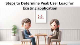 How to determine Peak user load for Load test for an existing application #performanceengineering
