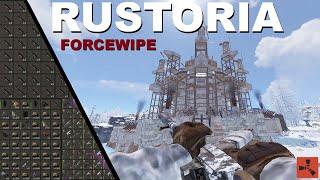 FORCEWIPE on the HARDEST CLAN SERVER IN RUST (RUSTORIA EU LONG)