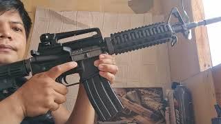 We M4 Ris  gbb airsoft gas 2nd hand almost brandnew