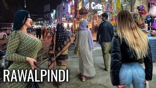 THE  MOST POPULAR  PLACE IN RAWALPINDI - 4K WALKING TOUR