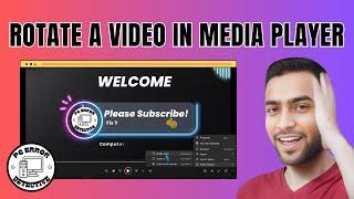 How to Rotate a Video in Windows Media Player | Quick Fix for Sideways Videos!