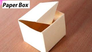 DIY - How To Make Paper Box That Opens And Closes | Paper Gift Box Origami