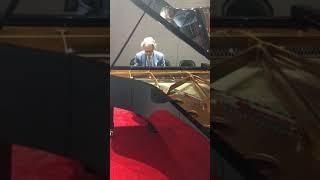 Paolo Fazioli Playing on Our FAZIOLI F278 Concert Grand Piano (9’2”)