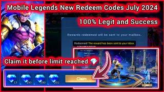 Mobile Legends Redeem Codes July 25 2024 - MLBB diamond redeem codes today get this Dias code x2 