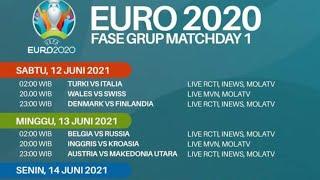 JADWAL EURO 2021  | UEFA EURO 2020/2021