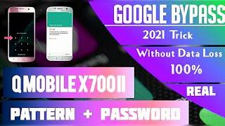 QMobile X700 Pro 2   Pattern Unlock   Google Account Bypass   FRP Unlock without PC 100% Trick