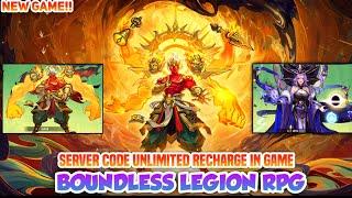 Boundless Legion RPG Server Unlimited Recharge In Game