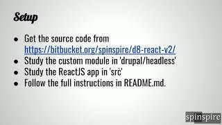 ReactJS + Headless Drupal: Step by Step