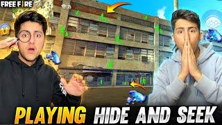 Playing Hide and Seek  Finding These Chimkandis  In factory Roof  - Garena free fire