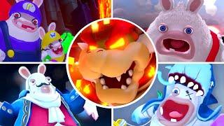 Mario + Rabbids Kingdom Battle - All Bosses (DLC Included)