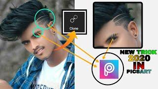 How to cut in hair in picsart // picsart hair cut photo editing tutorial //