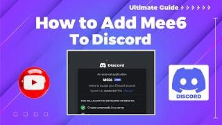 How to add mee6 to discord 2024 (Guideline)