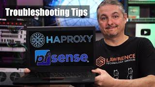 pfsense HA Proxy Troubleshooting