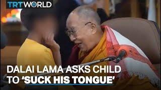 Dalai Lama accused of ‘paedophilia’ after asking boy to ‘suck his tongue’