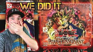 *WE FINALLY PULLED IT!!* Best Pharaoh’s Servant 2002 PSV Yu-Gi-Oh! Cards Booster Box Pack Opening!