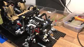 Lego Land Rover rolling road test