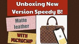 Unboxing Louis Vuitton Speedy Bandouliere 25 with Microchip