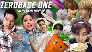 Waleska & Efra React to 'zerobaseone having zero media training'