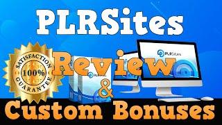 PLRSites Review - What You Need to Know Before Buying [PLRSites Review]