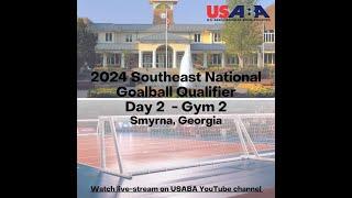 2024 USABA Southeast National Goalball Qualifier - Day 2, Gym 2