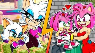 Poor Mom vs Rich Mom - Very Sad Story | Sonic The Hedgehog 2 Animation