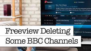 Freeview To Delete Some BBC Channels