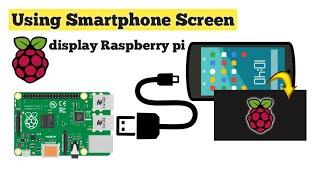 How to use your Android device as a Monitor for Raspberry Pi in hindi Use  Phone Tablet as Screen