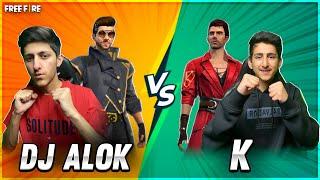 Dj Alok Vs K | Bhai Vs Bhai  Best Clash Squad Battle Pc vs Mobile Who Will Win? - Garena Free Fire