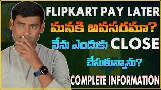 Flipkart Pay Later Benefits, Charges And My Experience In Telugu 2023 | Flipkart Pay Later Review