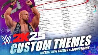 WWE 2K25 How to Install / Import Custom Theme Music Tutorial