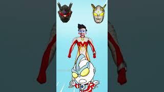 Para Ejen jadi Ultraman Zero, Darklops, Darkness #shorts #short #ultraman