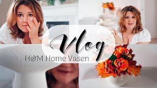 H&M Home HAUL - neue Vasen | Garten HAUL | Erste Herbstdeko | Straßenbau geht los | VLOG 343