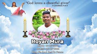 Funeral Mass of Mr. Royan Mura | Kristu Jyoti College | 28/09/2022 | 10 : 30AM