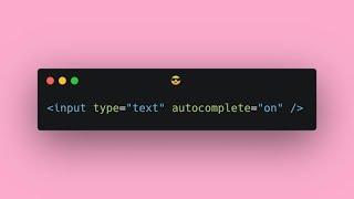 HTML | Form Autocomplete Attribute