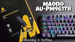 Maono AU - PM461tr | Unboxing & Testing
