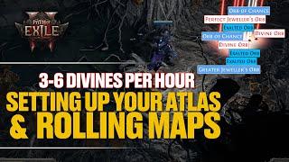 Path of Exile 2 | ATLAS STRATEGY | 3-6 Divines Per Hour