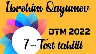 ONLINE DARS #dtm2022 #dtm #onatili #adabiyottest #onatilidars #adabiyotdars #dtmtest #attestatsiya