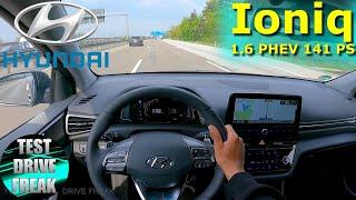 2022 Hyundai Ioniq 1.6 GDI Plug-In Hybrid 141 PS TOP SPEED AUTOBAHN DRIVE POV