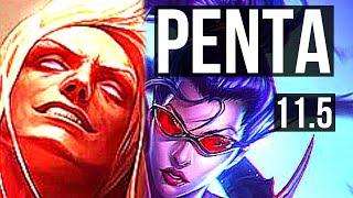 VLADIMIR vs VAYNE (TOP) | Penta, Legendary, 14/2/2, 600+ games | BR Master | v11.5