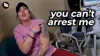 CRAZY KAREN Has To Be Sedated After Completely Losing Her Mind| Karens Getting Arrested By Police