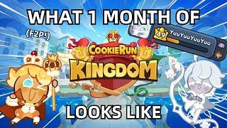 What 1 MONTH of Cookie Run: Kingdom Looks Like!